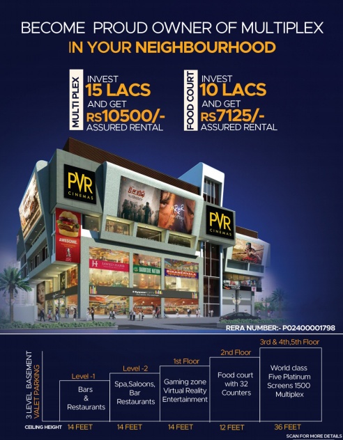 COMMERCIAL MALL&MULTIPLEX SPACE FOR SALE | RealEstate