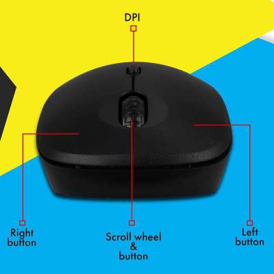 Zebronics Zeb-Bold 2.4GHz Wireless Optical Mouse with High Precision Profile Picture