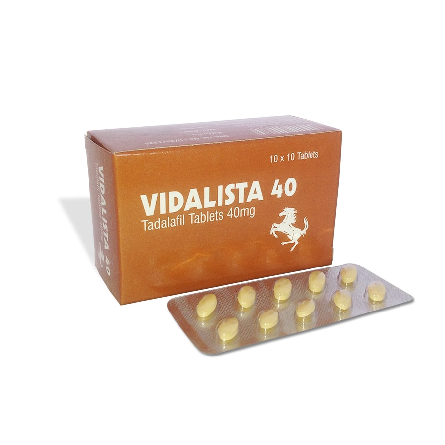 Vidalista 40 Tablet | Get Rid Erectile Dysfunction