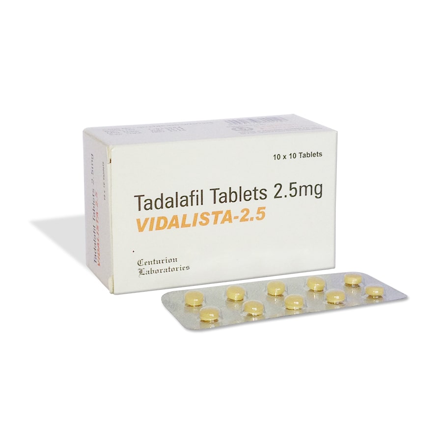 Erection Become Hard To Occure Then Choose Vidalista 2.5 Tablet