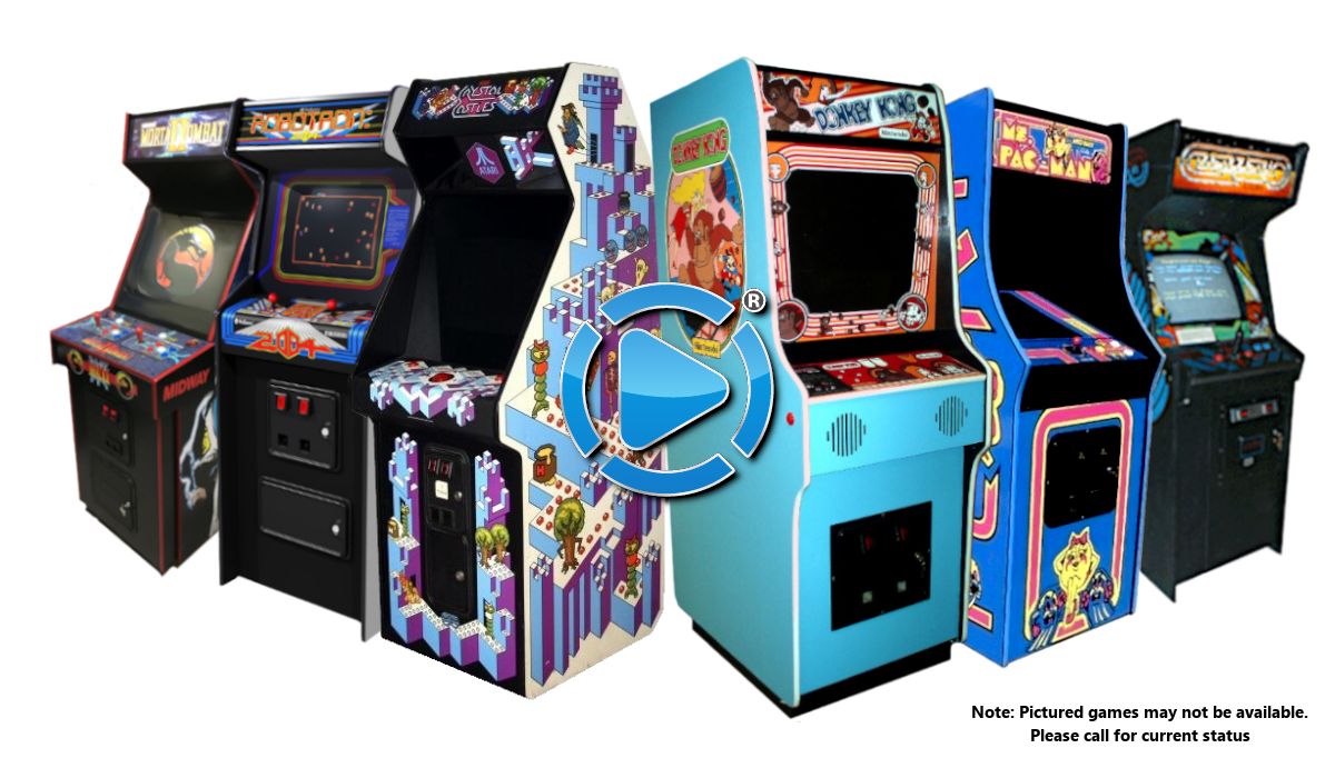 Classic Arcade Games For Sale - PrimeTime Amusements