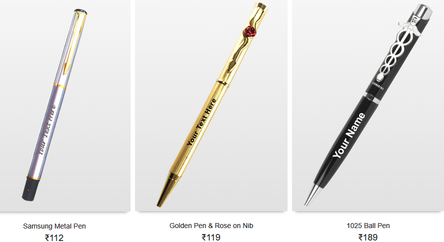 A Customised Pen, an all-time favorite gift – Site Title