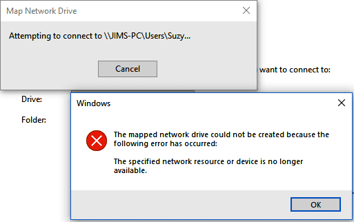 [FIXED] The Specified Network Resource or Device is No Longer Available