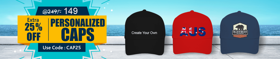 Find the best designs in Customised Caps online