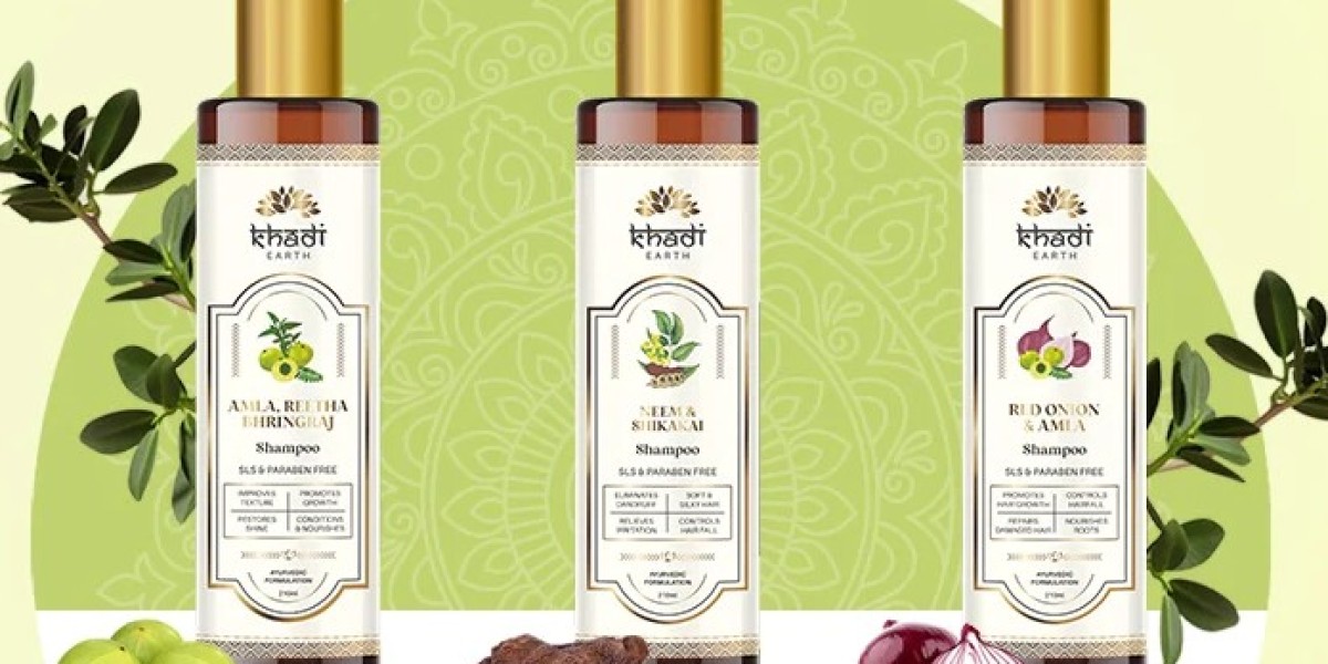 Khadi Earth Shampoo: A Natural Solution for Hair Fall and Scalp Care