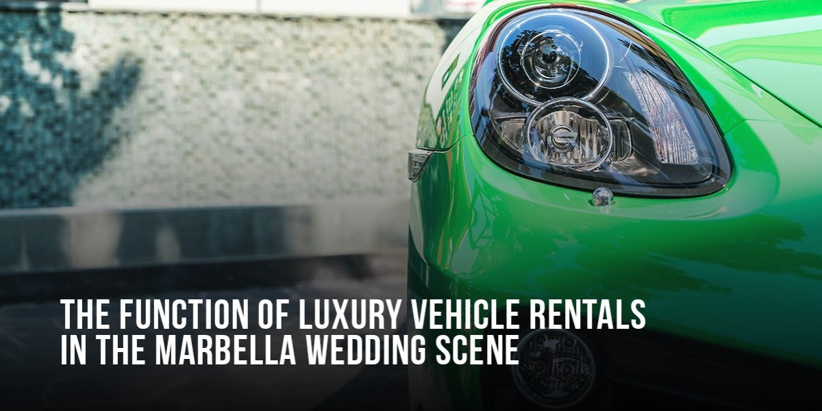 The Function of Luxury Vehicle Rentals in the Marbella Wedding Scene