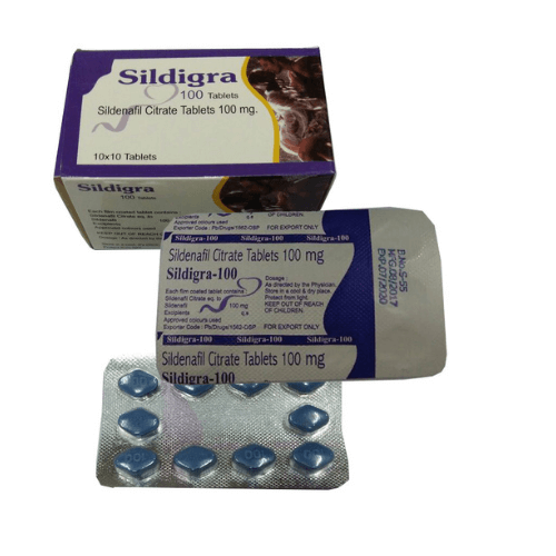 Buy Sildigra 100mg Tablet | Sildenafil Citrate | Medzbuddy