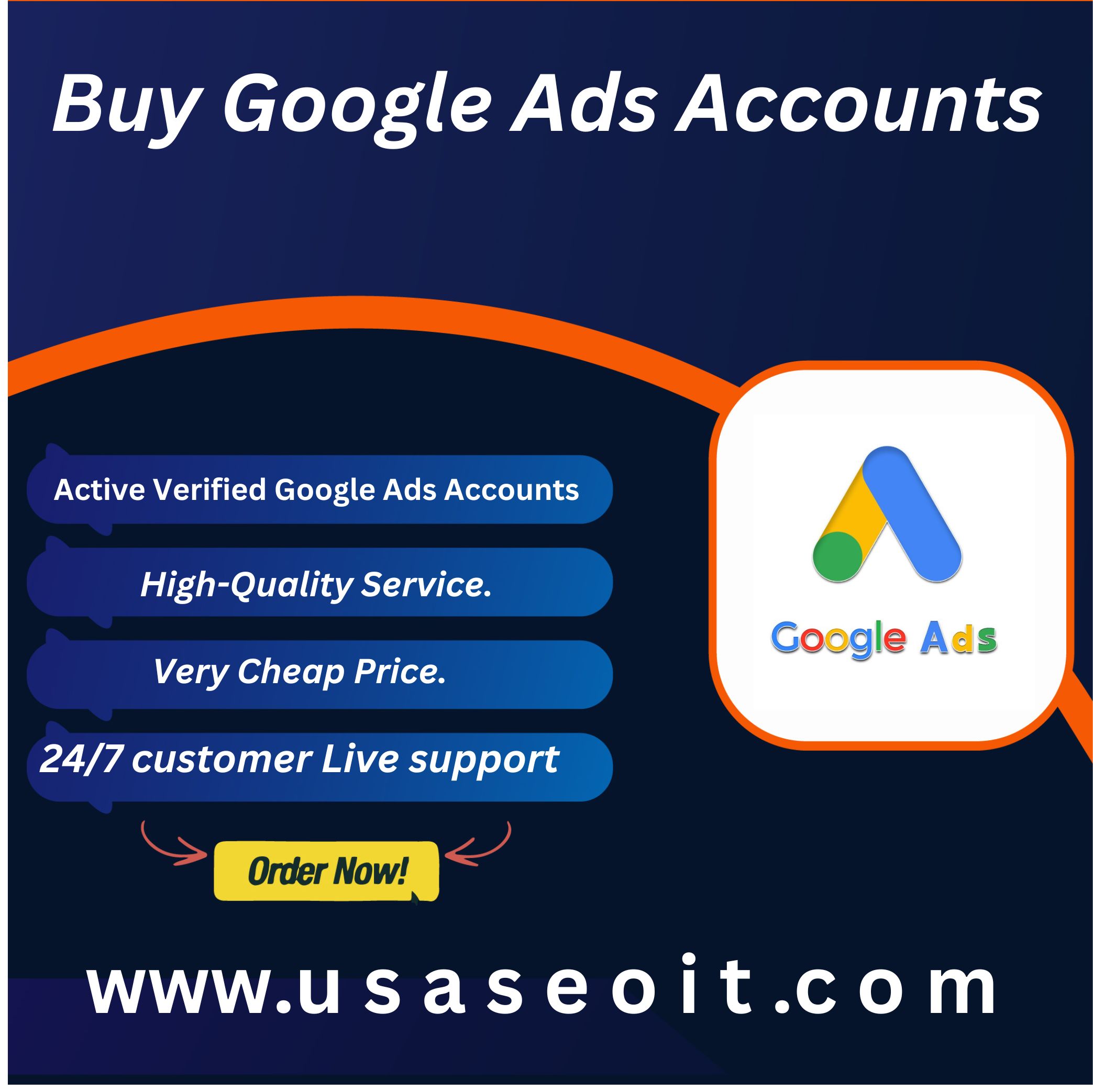 Buy Google Ads Accounts - USA SEO IT