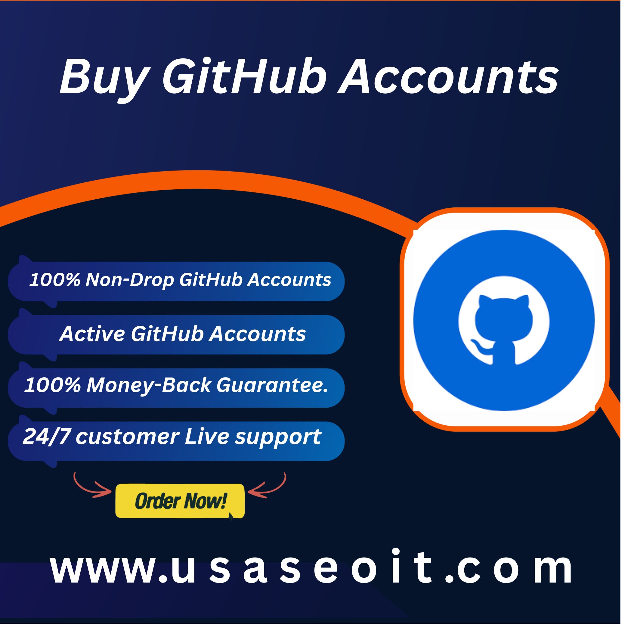Buy GitHub Accounts - Cheap, PVA, Aged