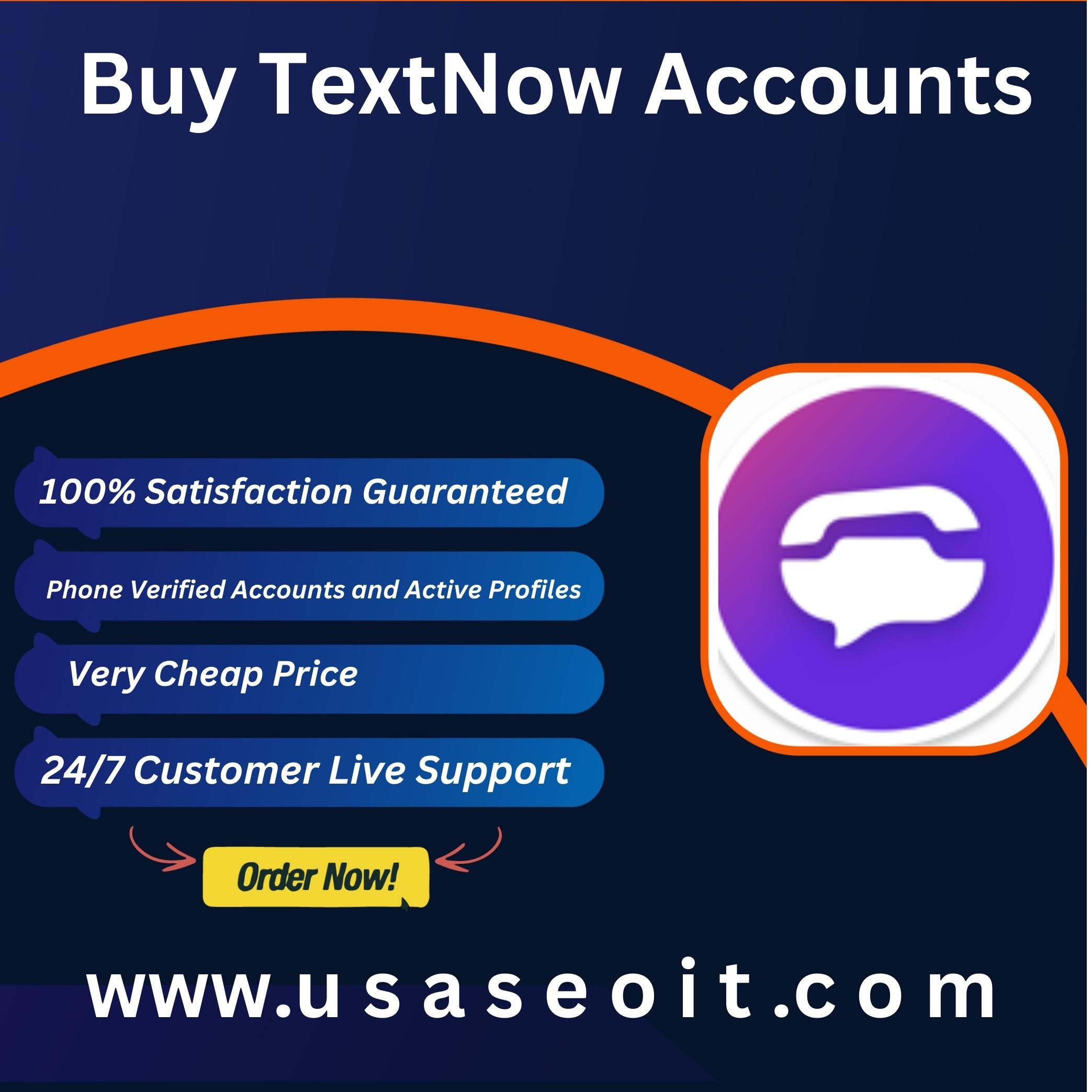 Buy TextNow Accounts - USA SEO IT