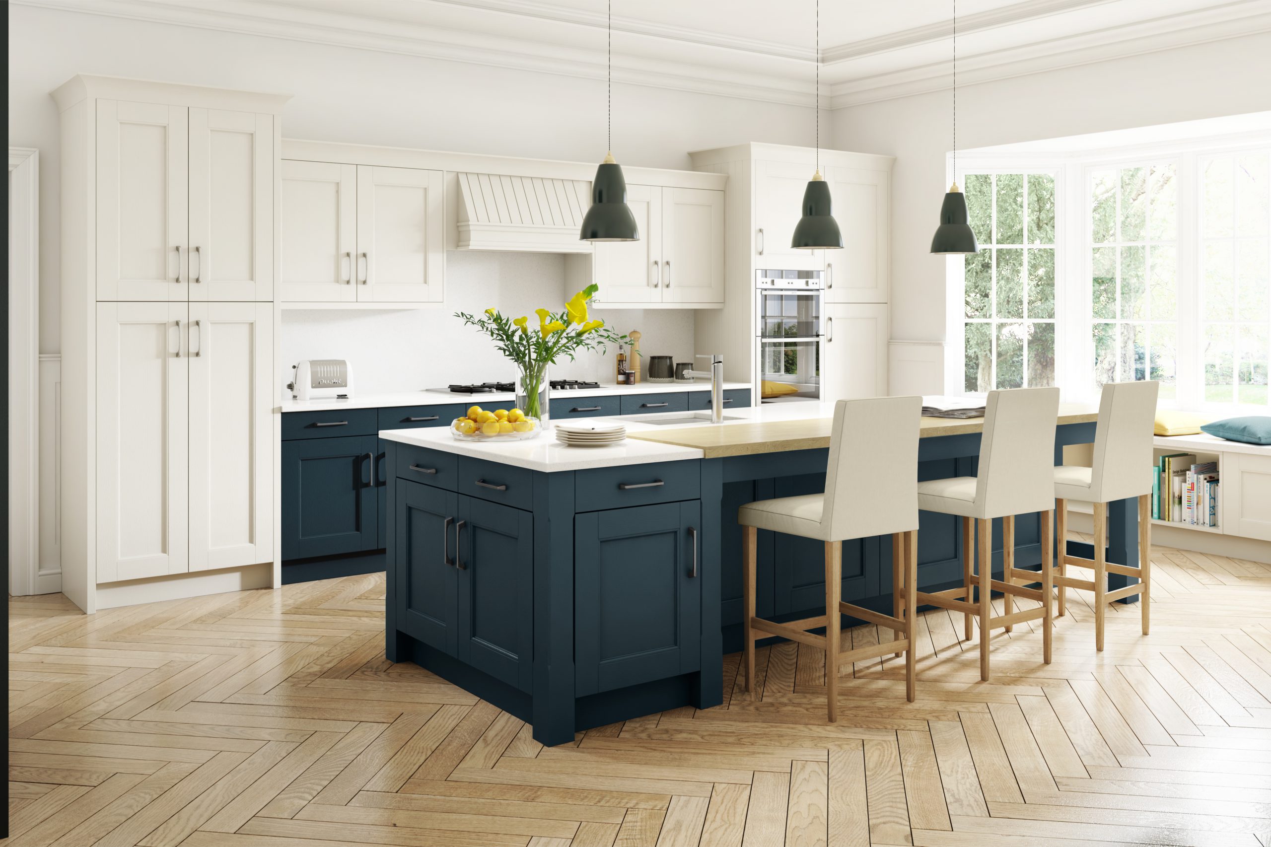 Navy Kitchens Ascot | Orchard Kitchens