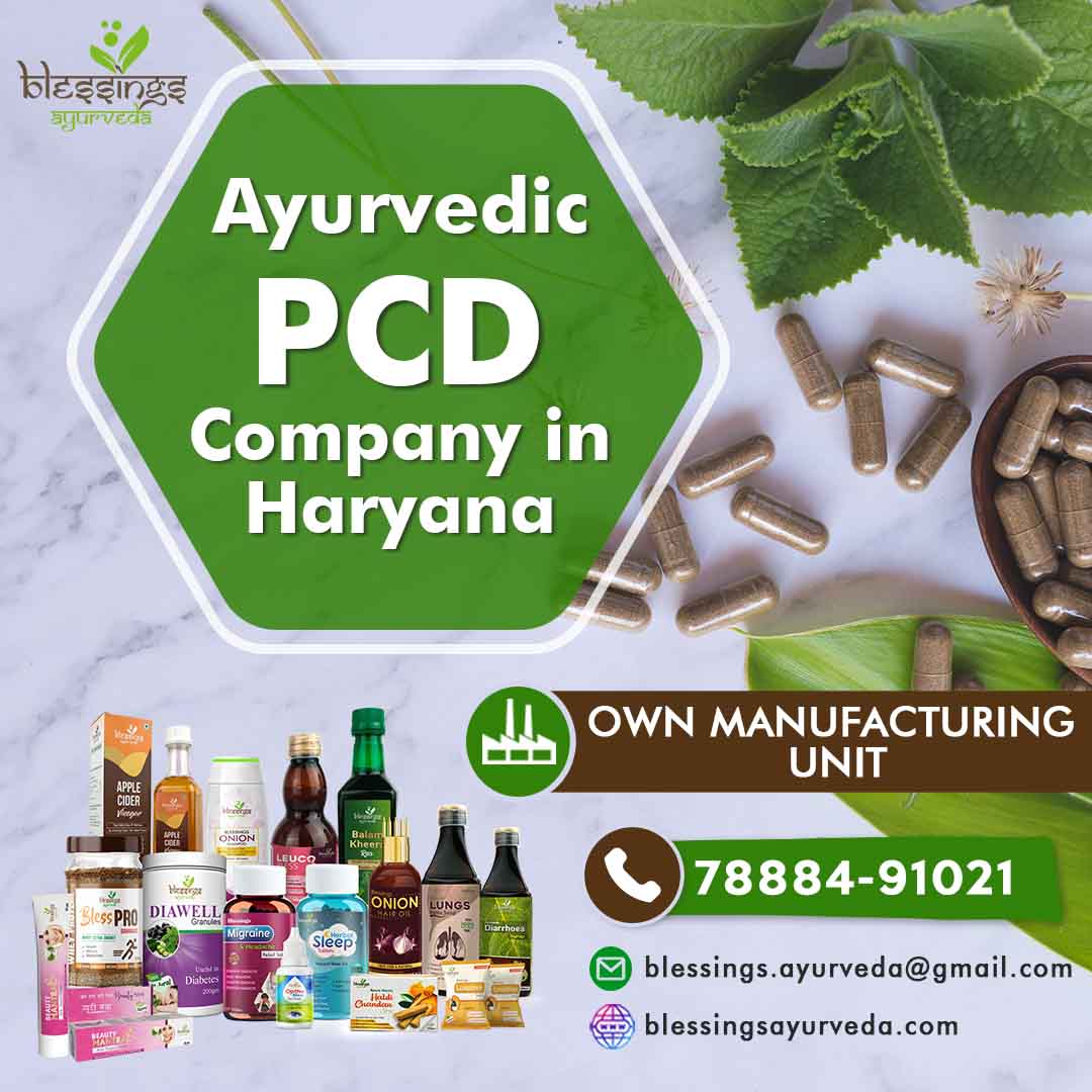 Ayurvedic PCD Company In Haryana - Blessings Ayurveda