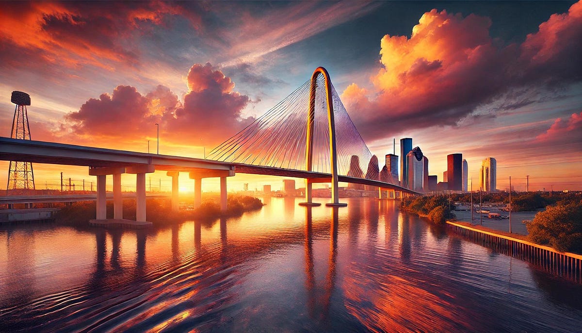 4 Iconic Bridges of Houston. Discover the Bridges of Houston… | by Houston Architect | Aug, 2024 | Medium