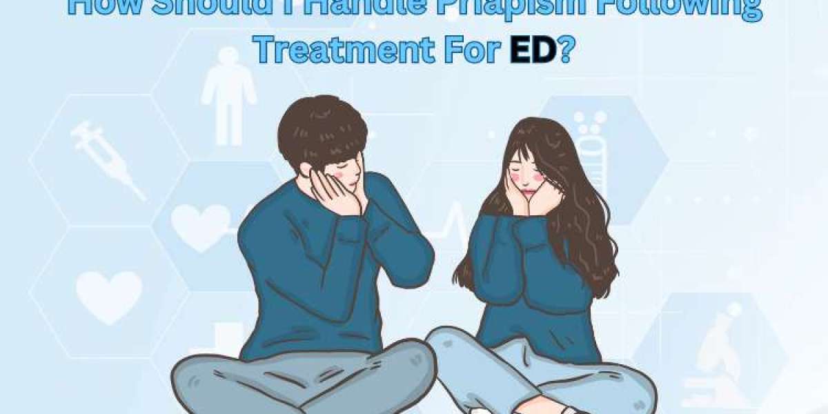 How Should I Handle Priapism Following Treatment for ED?