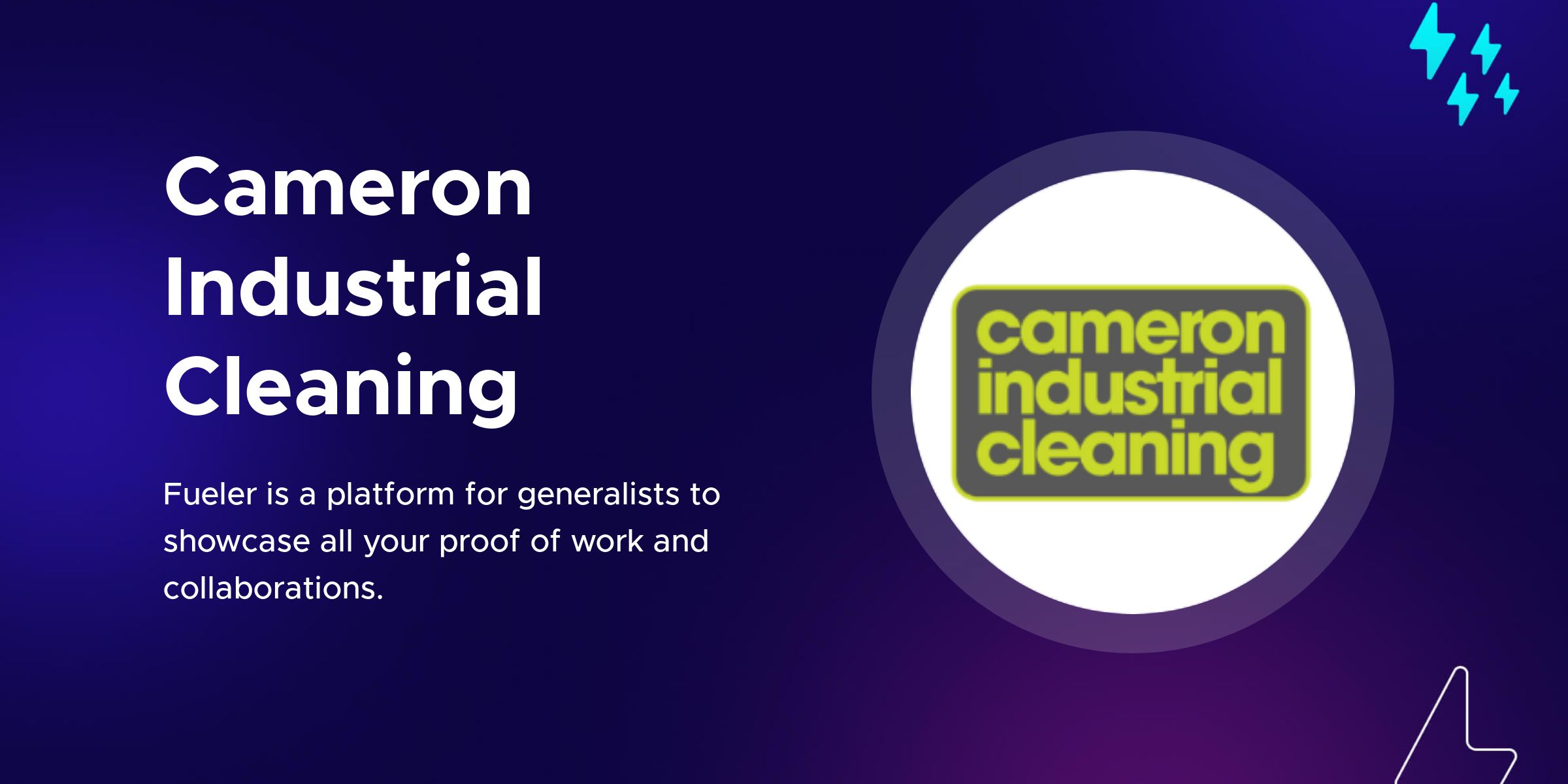 Cameron Industrial Cleaning on Fueler.io