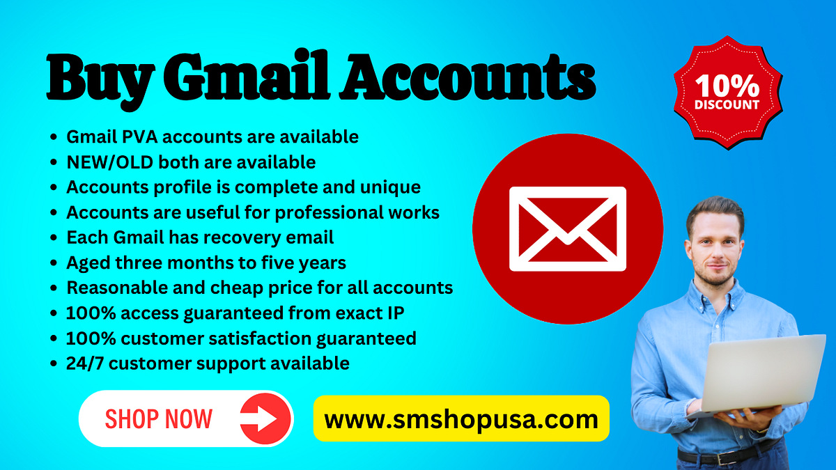 Do You Want to Buy Verified Old Gmail Accounts in 2024? | by Sacheliglerse | Oct, 2024 | Medium