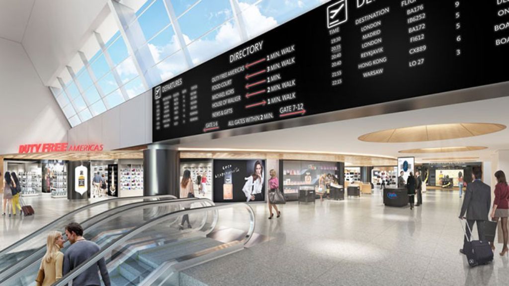 Guide to JFK Airport Terminal 7: Stores, Food, Services & Map