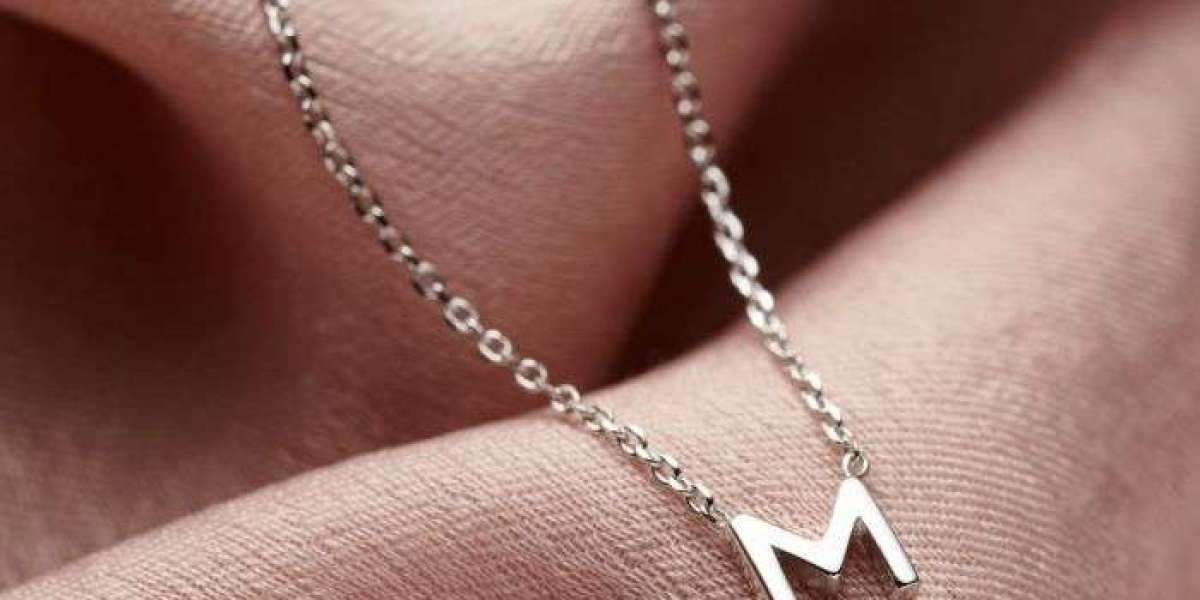 Add a Sparkle of Personality: Shine with Silver Initial Necklaces