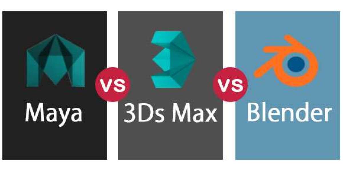 Comparison Between Maya, 3Ds Max, and Blender