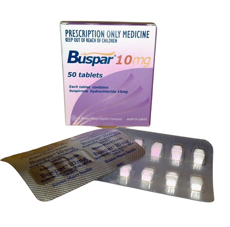 Buspirone 10 mg (Buspar) Tablets | Effective Anxiety and Panic Relief