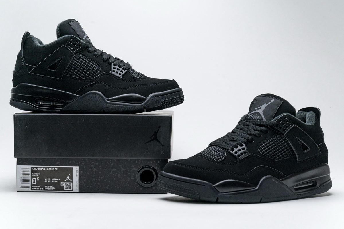 Why is Cocokicks Jordan 4 Retro Black Cat Reps (2020) CU1110-010 The Most Classic Jordan Sneaker? - OnlyCocoKicks.com