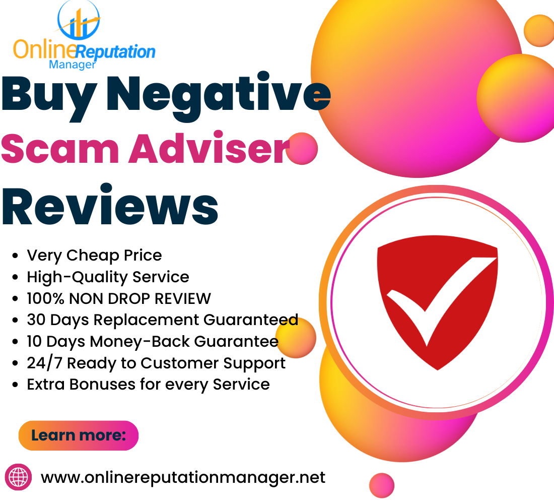 Buy Negative Scamadviser Review - Online Reputation Manager | Protect, Repair, and Enhance Your Personal or Business Brand