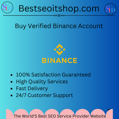 Buy Verified Binance Account - 100% USA,UK,CA Trusted Sellers