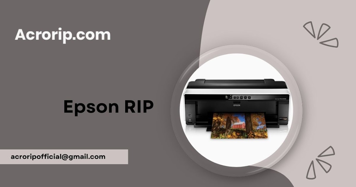 Epson RIP professional Software for Stylus Photo R2000