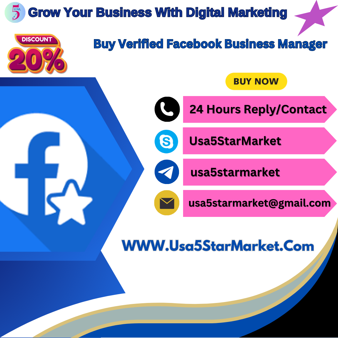 Buy Verified Facebook Business Manager-➤ High-Quality Service