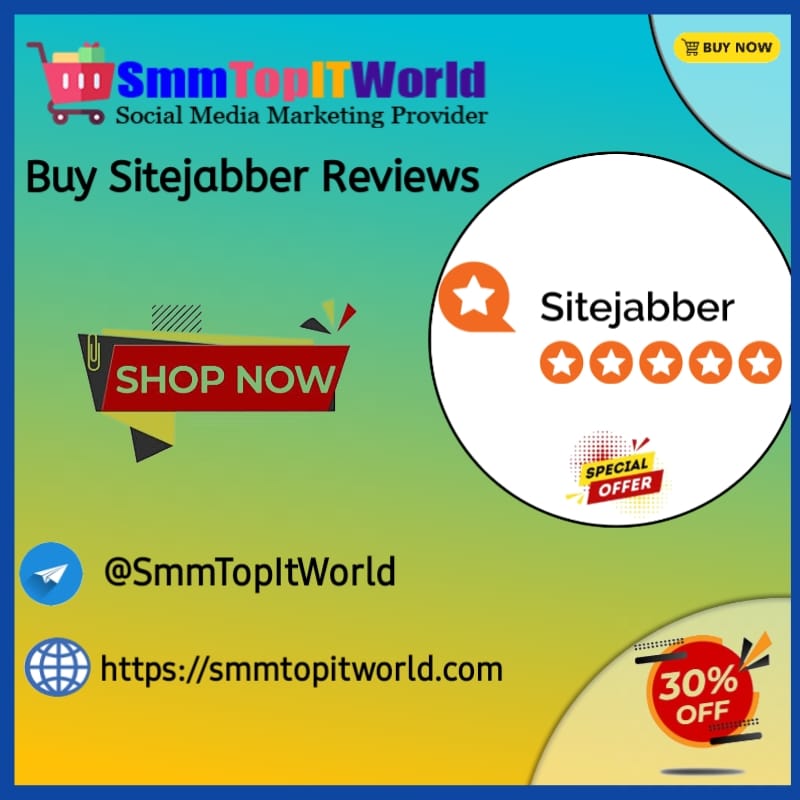 Buy Sitejabber Reviews - SmmTopITWorld