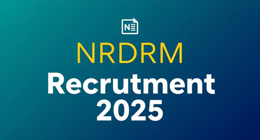 NRDRM Recruitment 2025: 13762 কম্পিউটার অপারেটর ও অন্যান্য পদের জন্য নিয়োগের ঘোসনা - Karmasangsthan Live