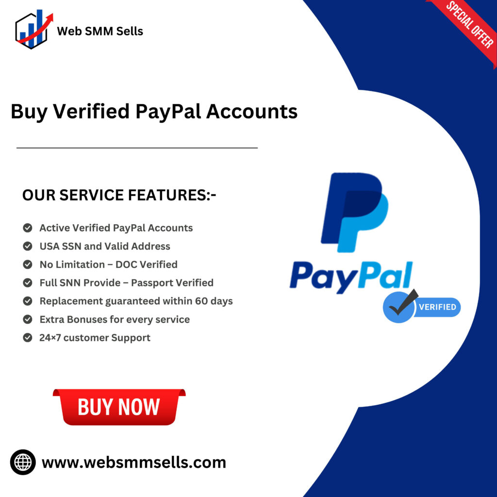 Buy Verified PayPal Accounts - Personal & Business account