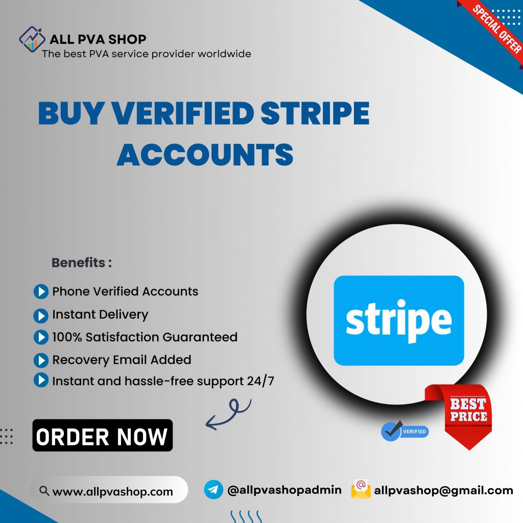 Buy Verified Stripe Accounts -100% Instant PayOut Accounts