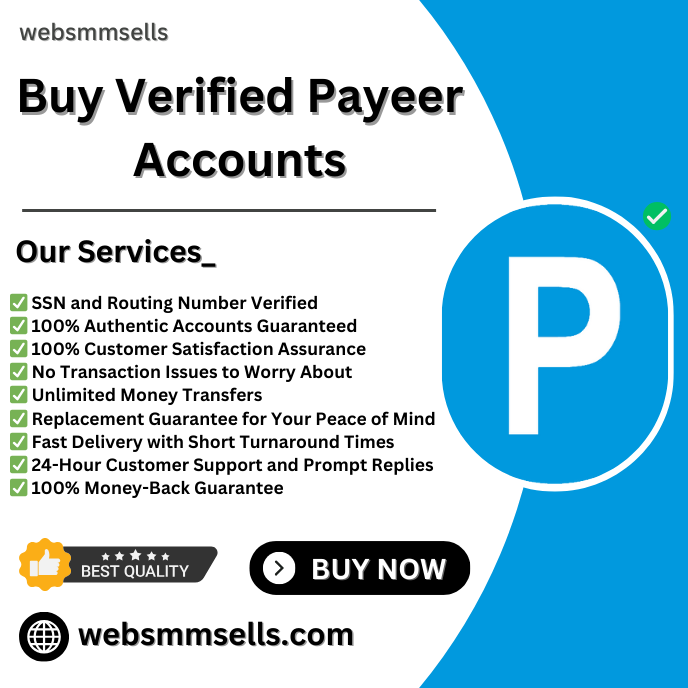 Buy Verified Payeer Accounts - 100% Secure Verified Accounts