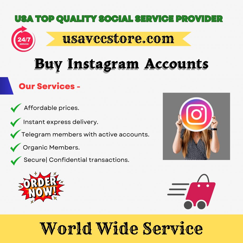 Buy Instagram Accounts - USA VCC Store