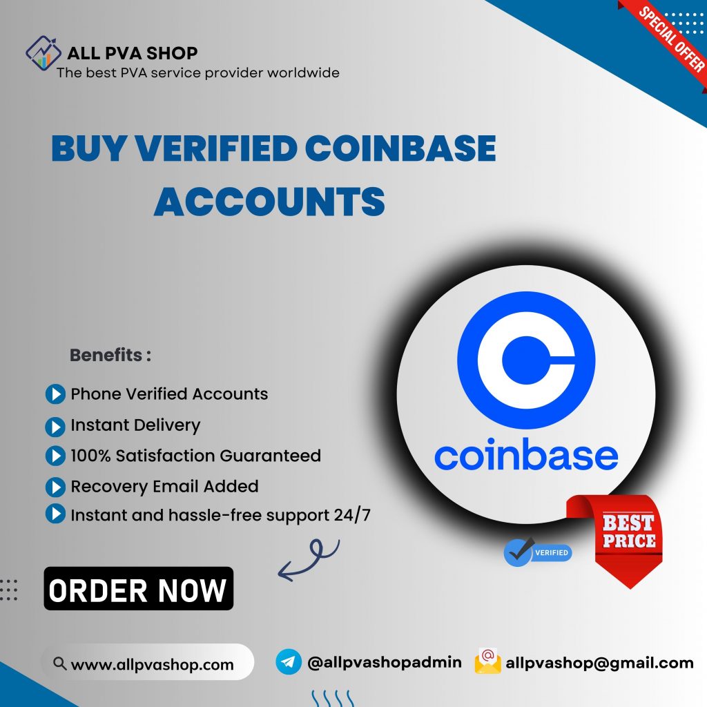 Buy Verified Coinbase Accounts-100% Protected & Safe