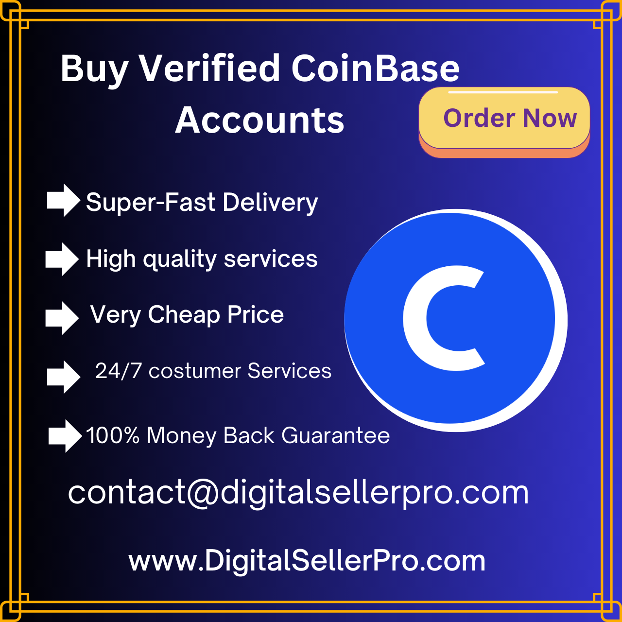 Buy Verified CoinBase Accounts - Digital Seller Pro