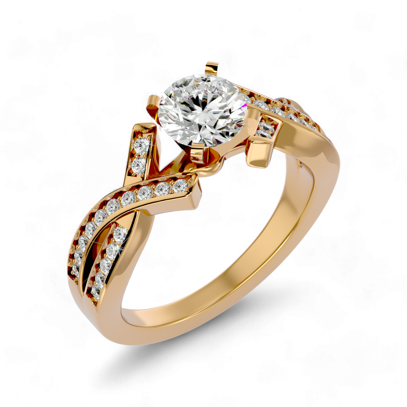 2 Carat Brilliant Harmony Solitaire Ring - Carat & Kin