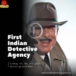 First Indian Detective Agency