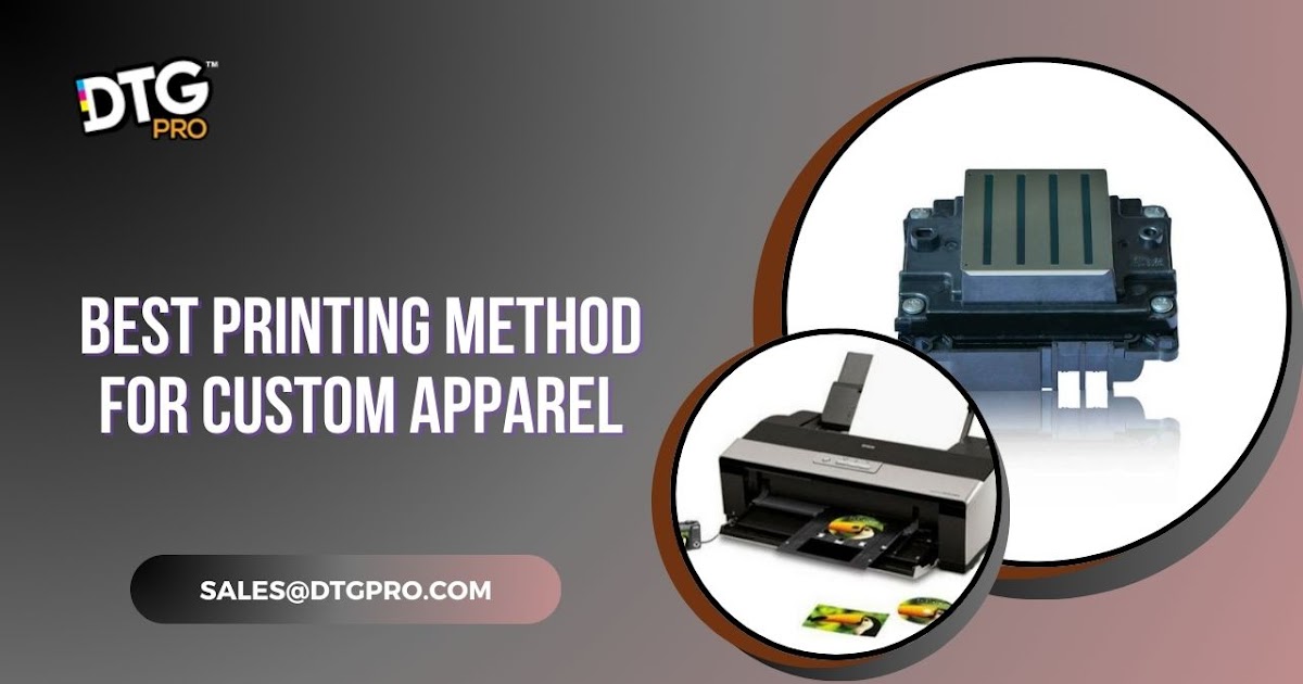 Best Printing Method For Custom Apparel: DTF Or Sublimation